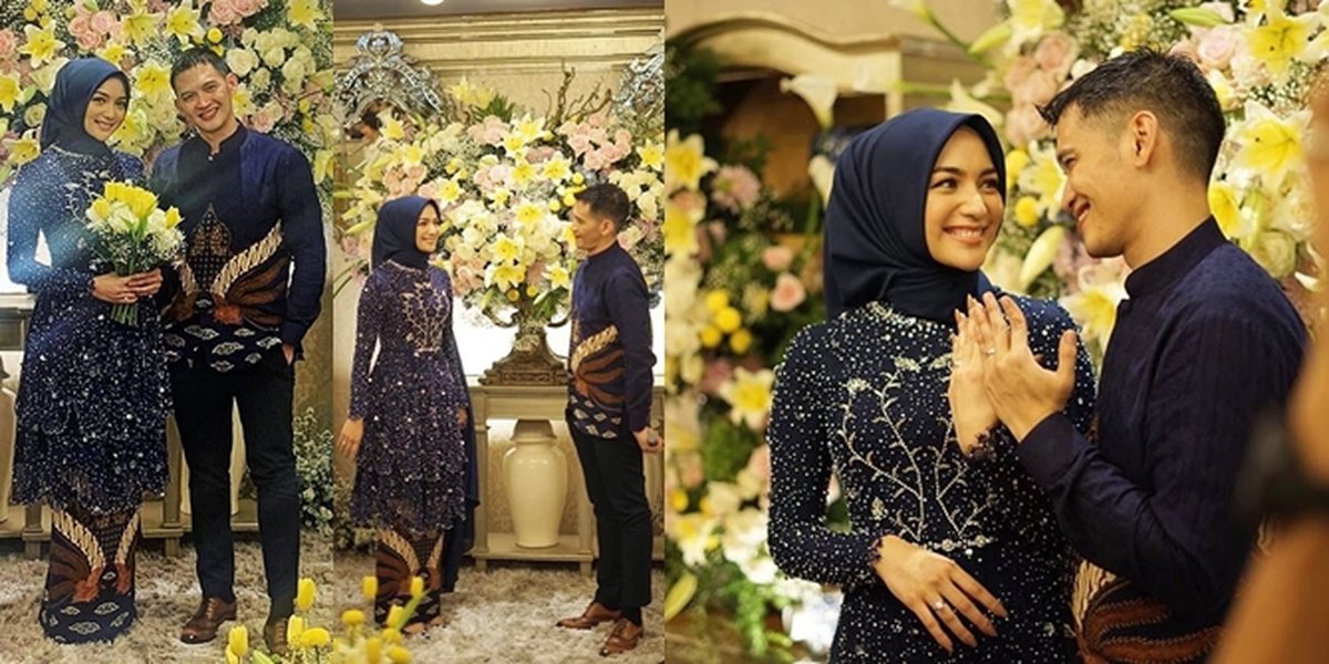 PHOTOS Citra Kirana and Rezky Aditya's Engagement, Nervous and Romantic Become One