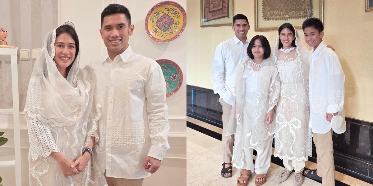 Photos of Dian Sastro's Family Eid Celebration for Two Days, Her First Child Praised for Being Handsome