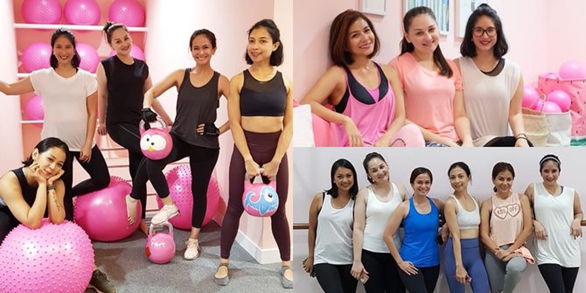 PHOTO: Getting Closer, When Mama Simple Gang Exercises Together