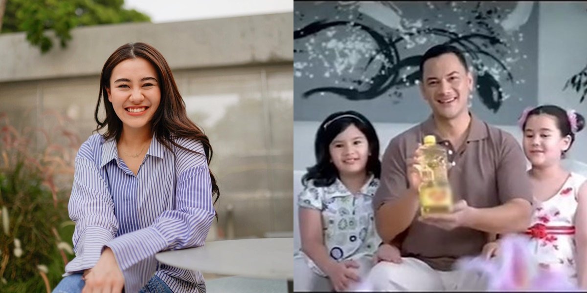 Aaliyah Massaid's Childhood Photo When She Became an Advertisement Star with the Late Adjie Massaid, Beautiful Since Childhood