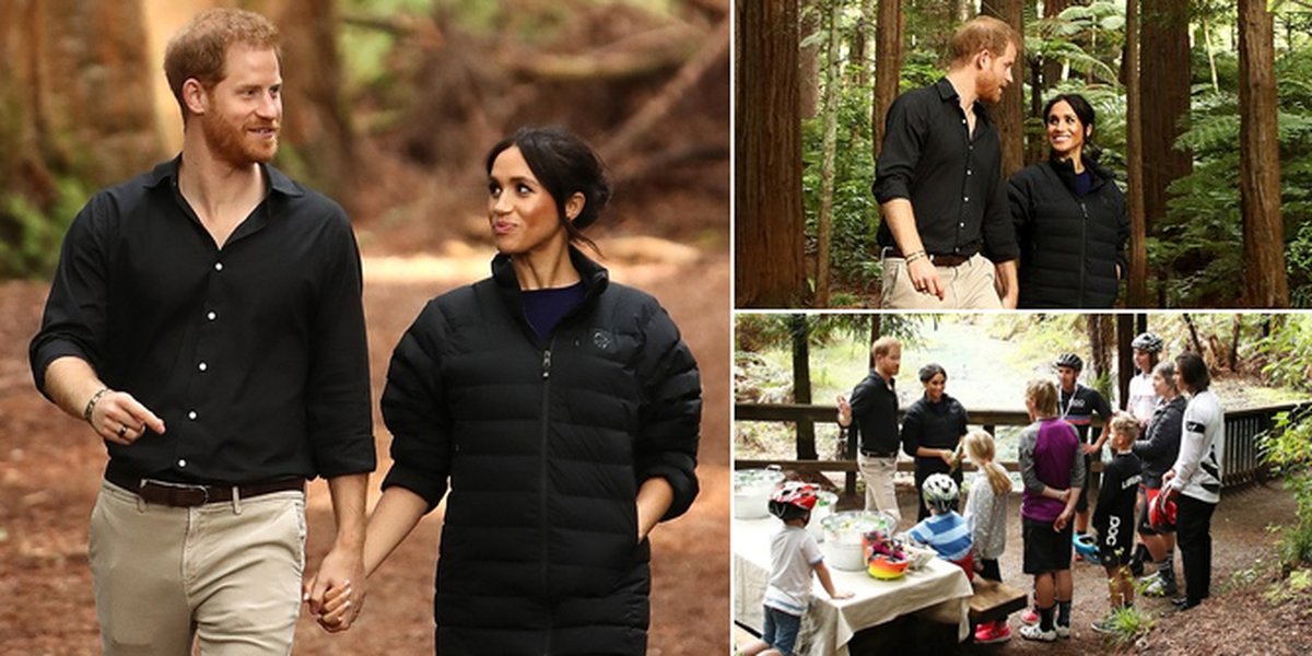 PHOTO: Meghan Markle & Harry Sweet Like Prewedding in the Redwood Forest