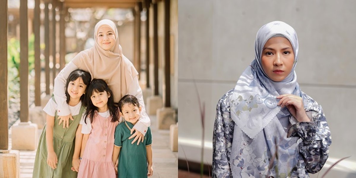 Foto Natasha Rizky who Married at the Age of 19, Now a Happy Young Mother with 3 Cute Children