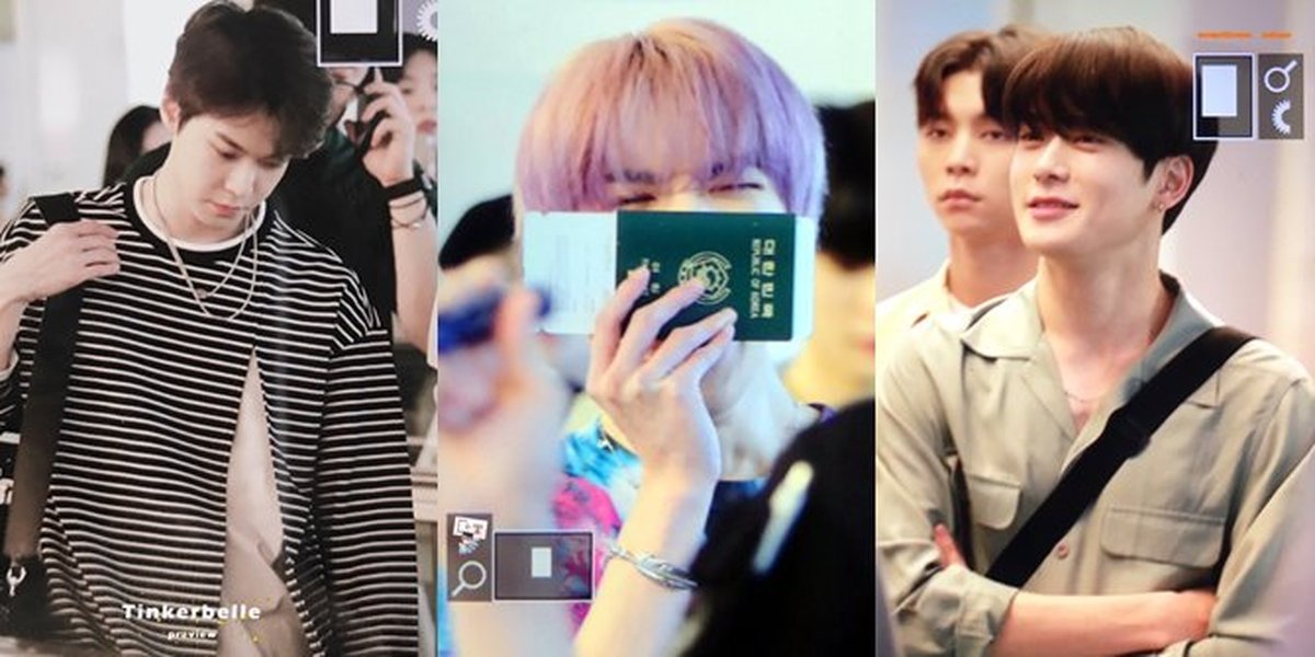 PHOTO: NCT 127 Departing to Jakarta, Still Sleepy But Handsome