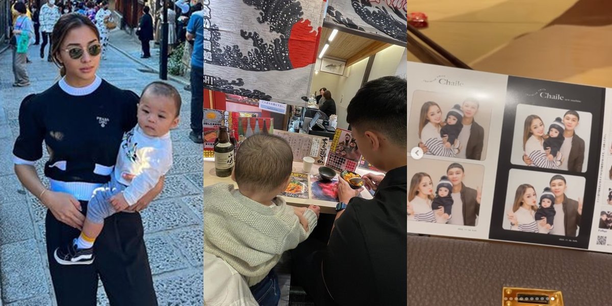 Nikita Willy's 14-Day Vacation in Japan, Sightseeing and Eating to Their Heart's Content with Indra Priawan and Baby Issa
