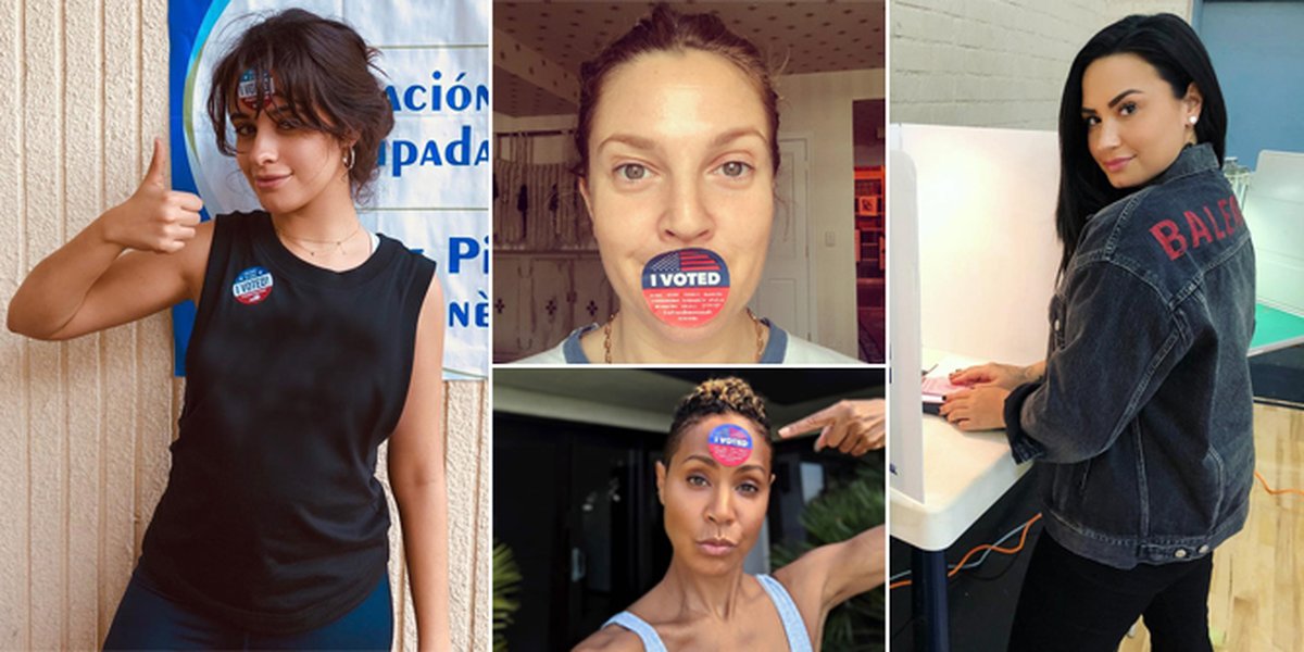 PHOTO: No Abstaining! These Artists Show Off Their Style After Participating in the US Elections