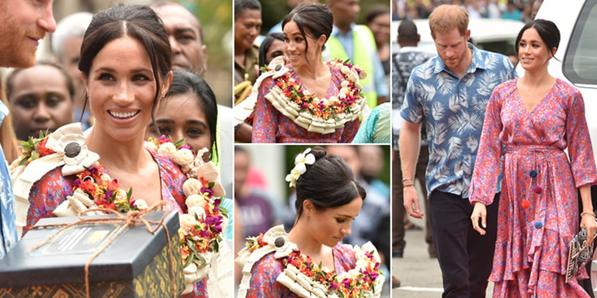 PHOTO: Wearing a Floral Dress While Pregnant, Meghan Markle Looks Even More Beautiful!