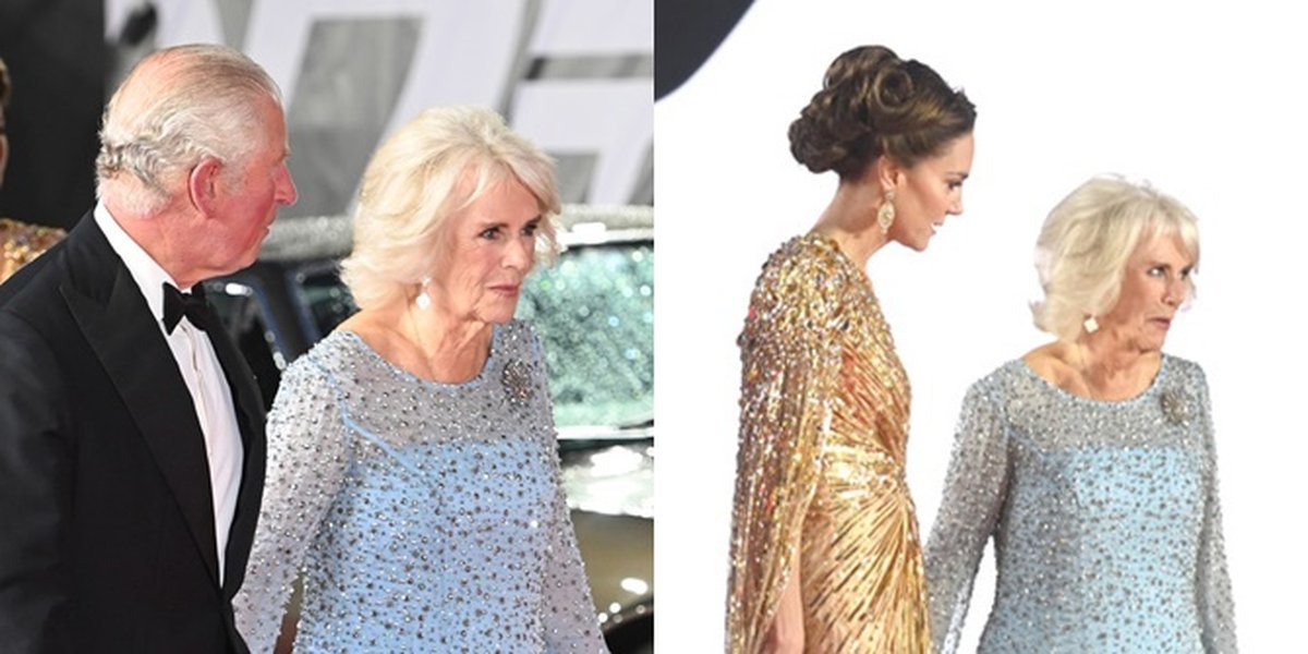 Photos of Prince Charles and Wife at the Premiere of James Bond Film 'NO TIME TO DIE', Camilla Parker Bowles Looks as Elegant as Kate Middleton