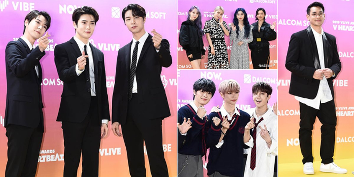 PHOTO: Visual Parade on the Red Carpet V LIVE Awards V HEARTBEAT 2019, Featuring NCT - Afgan!