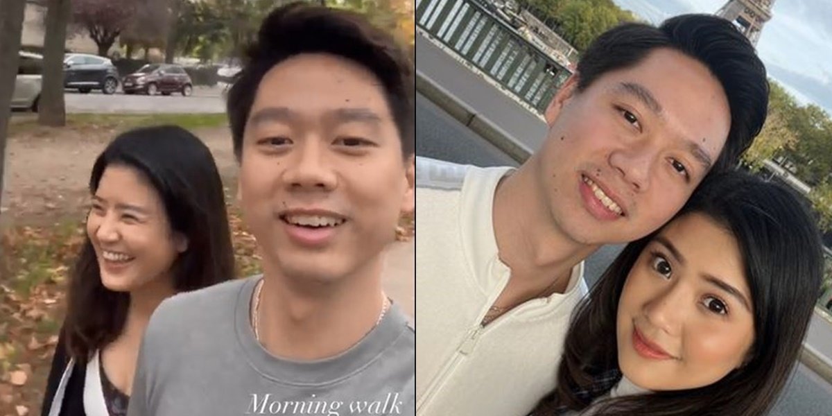 Photo of Bride and Groom Candidates Kevin Sanjaya and Valencia Tanoe in Paris, Pre-wedding Photoshoot?