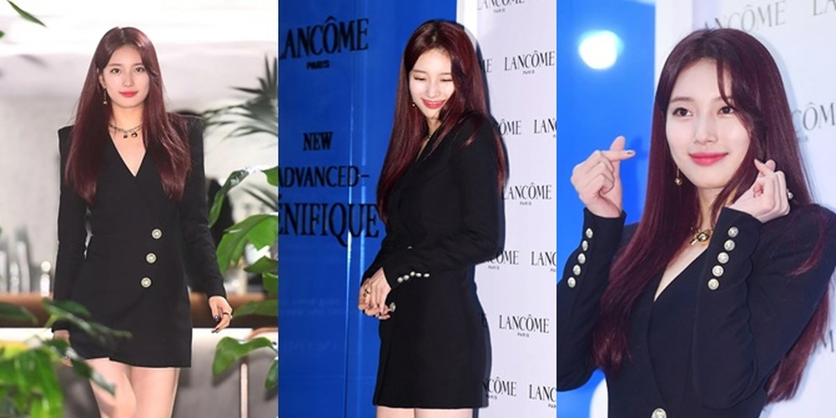 PHOTO: Suzy's New Look Shows Off Red Wine Hair, Looking More Beautiful with a Mature Aura