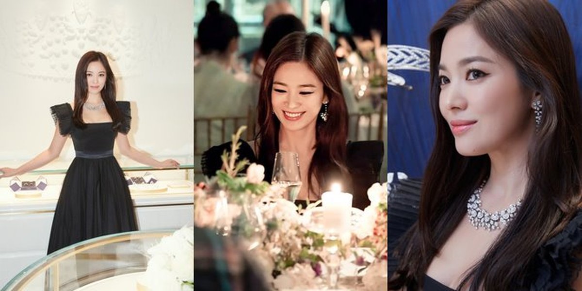 PHOTO: Beautiful Appearance Like Princess Song Hye Kyo at Gala Dinner, Glowing!