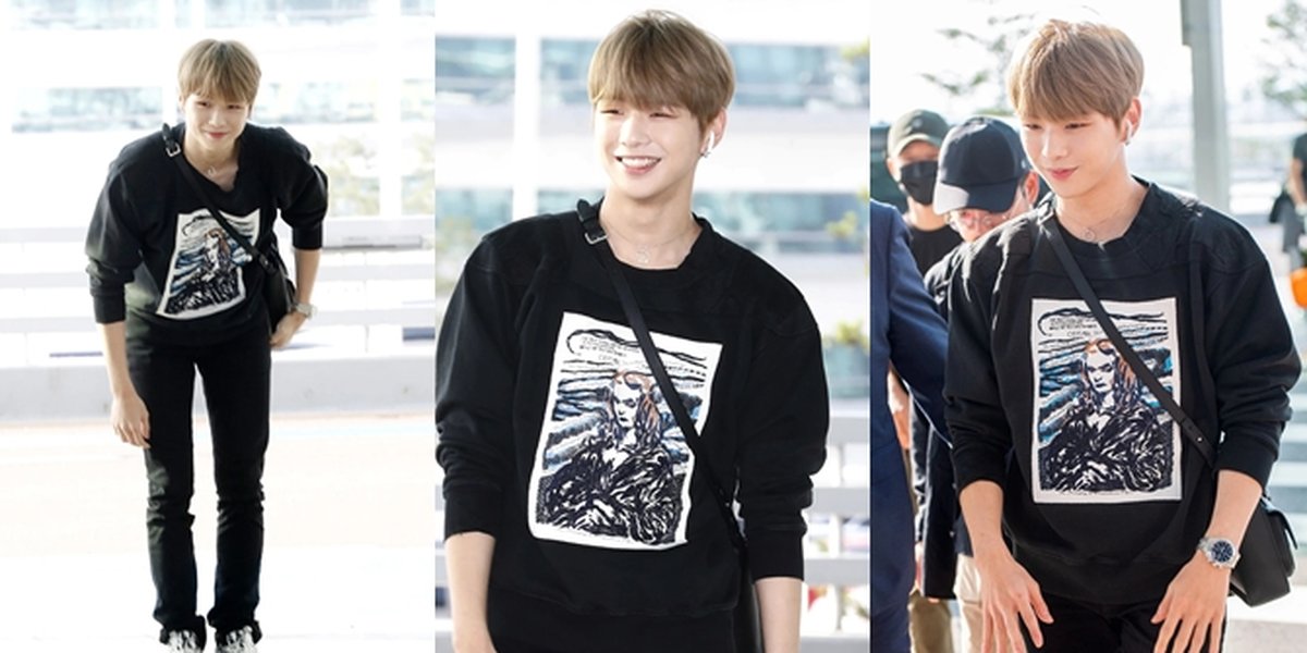 PHOTO: Kang Daniel's First Appearance After Being Caught Dating, Adorable Happy Face