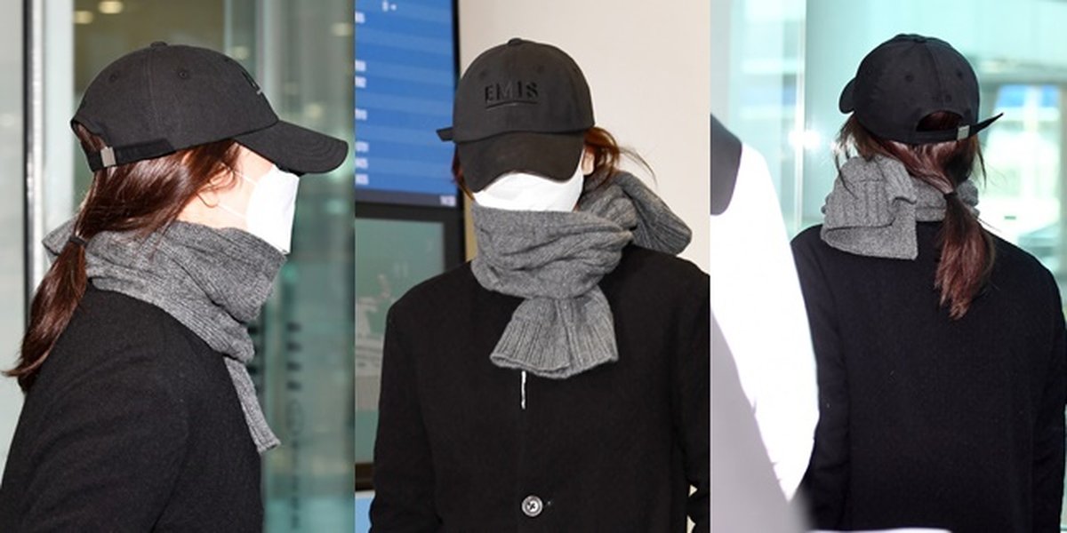 PHOTO: Song Hye Kyo's First Appearance in Korea After 6 Months, Still Greets Despite Hiding Her Face