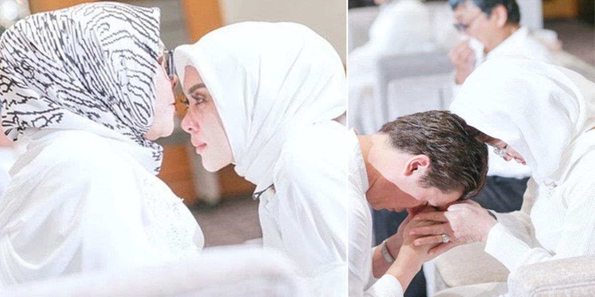 PHOTO: Syahrini - Reino Barack's Religious Ceremony, Full of Emotion!