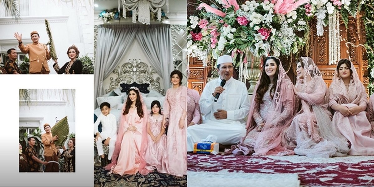 PHOTO Tania Nadira's Pre-Wedding Religious Ceremony, Serene with a Pink Nuance