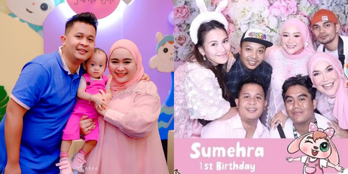 Photos of Baby Sumehra's Birthday Celebration, Ayu Ting Ting's Niece, at the Hotel, Her Aunt Entertains