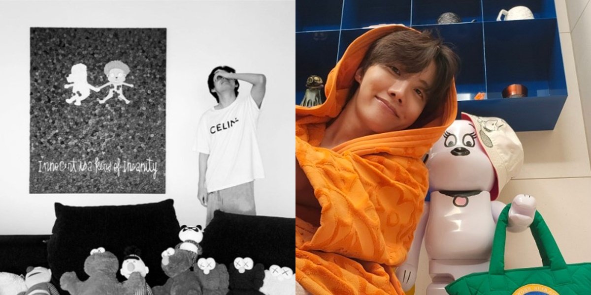 Photo Differences of RM, J-Hope, V and Jungkook BTS, Some Like an Art Museum