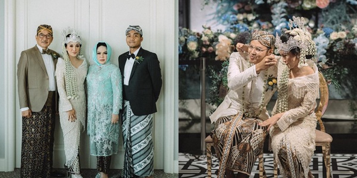Afifah Yusuf's Wedding Photos, Luxurious and Her Husband is a Banker