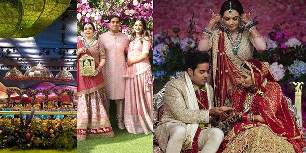 PHOTO Akash Ambani's Wedding, Luxurious Venue Like a Fairy Tale