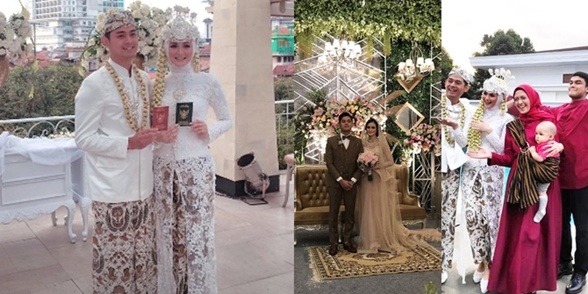 PHOTO Miqdad Addausy and Nadya Fricella's Wedding, Super Romantic