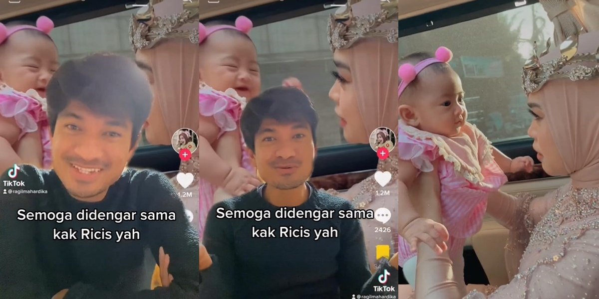 Ragil Mahardika Criticizes Ria Ricis for Carrying a Child in the Car, Can't Buy Car Seat with Lots of Money