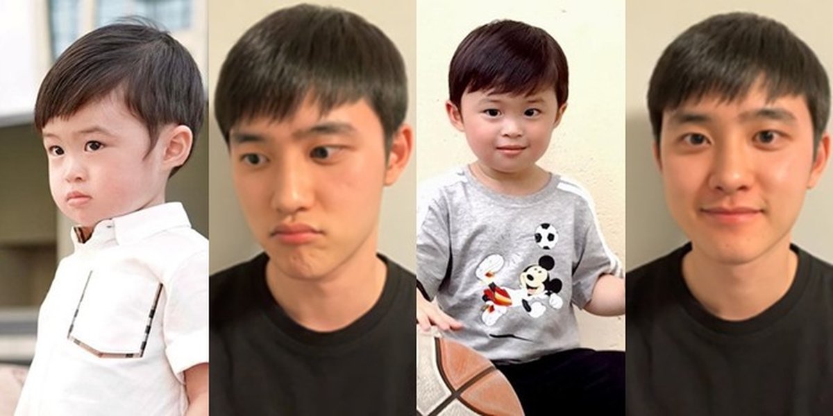 Photos of Raphael Moeis and D.O. EXO That Are Said to Look More Alike, Equally Adorable