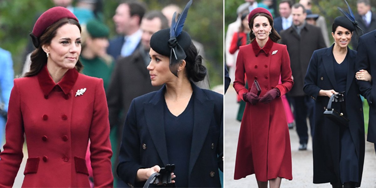 PHOTO: Celebrating Christmas, Kate Middleton & Meghan Markle Look Beautiful