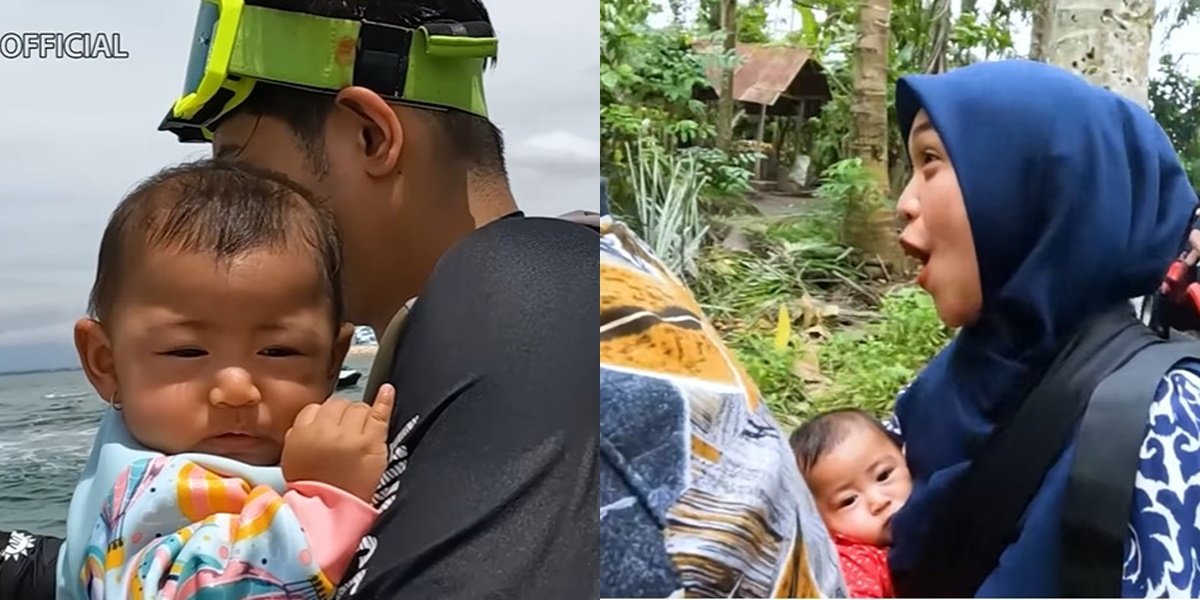 Ria Ricis and Moana's Photos Criticized by Netizens for Taking Their Child on a Jetski and ATV, Ragiil Mahardika Reminds of the Danger of Shaken Baby Syndrome