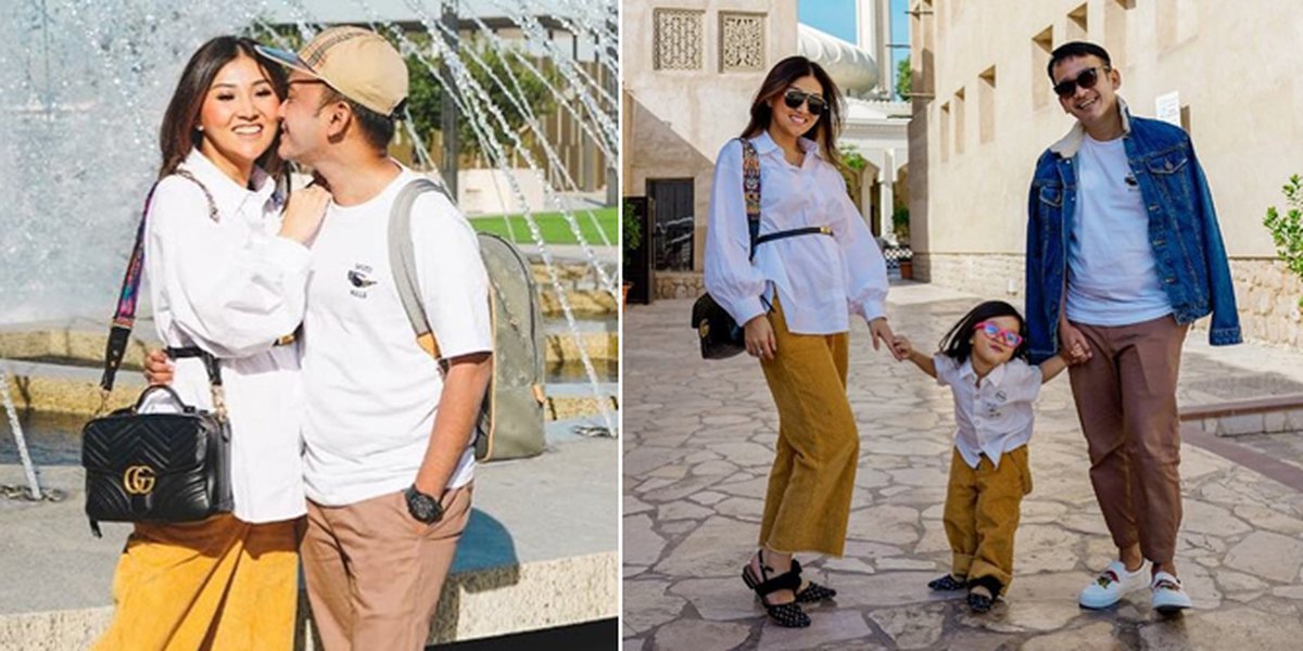 PHOTO: Ruben Onsu & Sarwendah Invite Their Family for a Vacation in Dubai