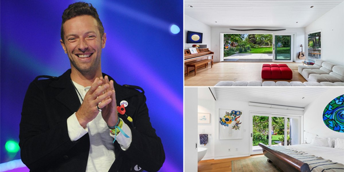 PHOTO: Chris Martin's New House in Malibu, Modern & Minimalist!