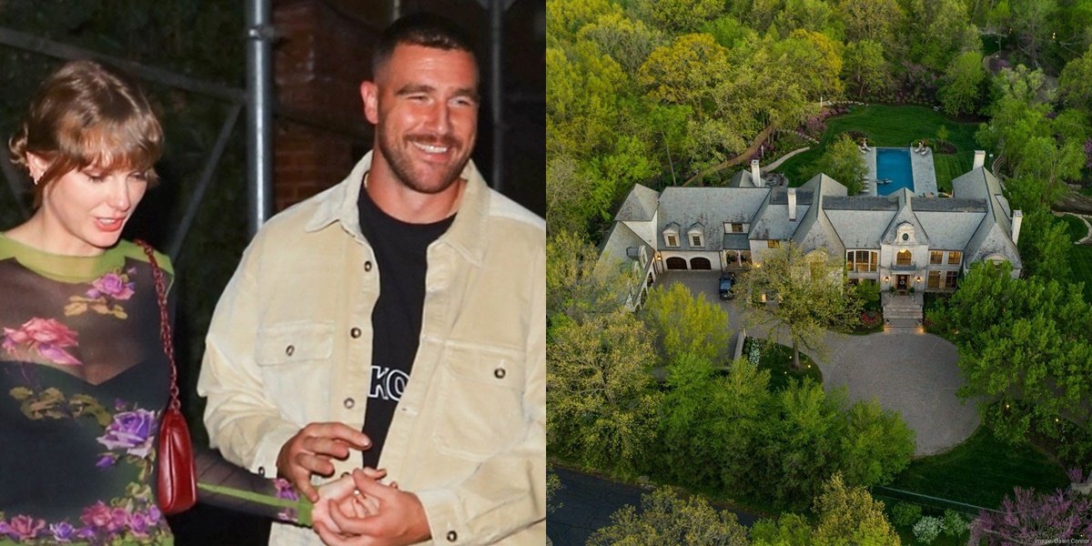 Foto Rumah Baru Travis Kelce Pacar Taylor Swift yang Bagai Istana