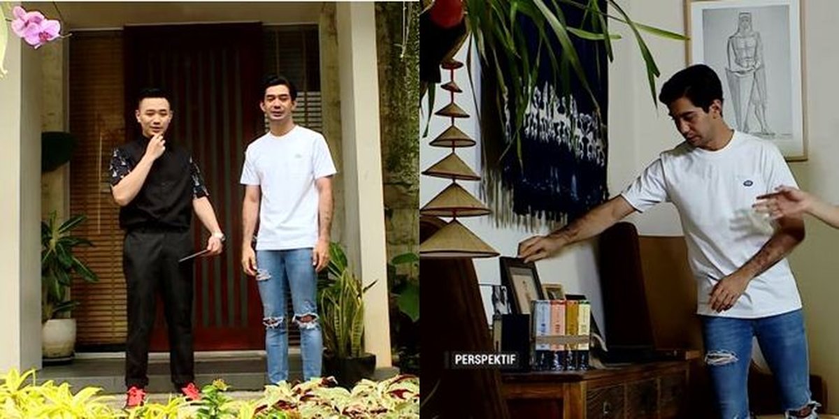 Reza Rahadian's House Photos, Has a Flower Garden - Adorned with Ethnic Items and Beautiful Portraits of His Mother