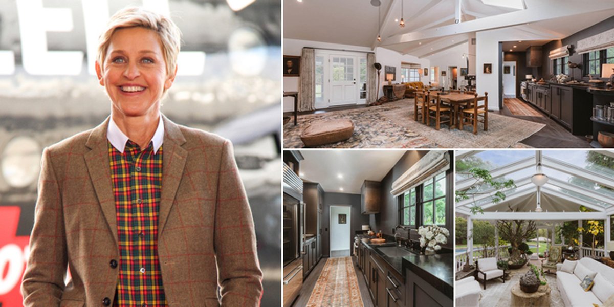 PHOTO: Ellen DeGeneres' Luxurious Vintage House, Worth Hundreds of Billions!