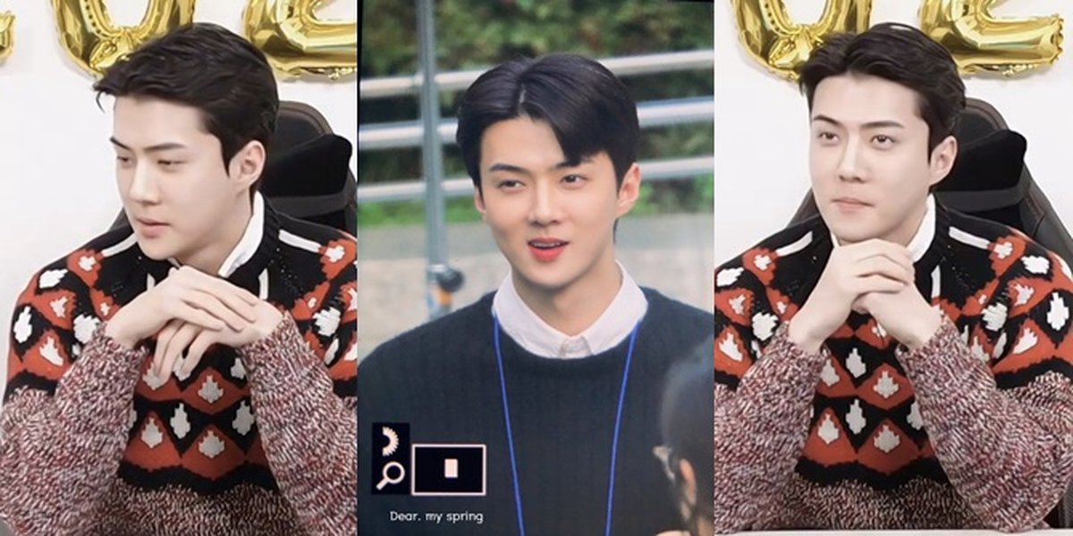 Photo of Sehun EXO with Gray Hair, Still Charming and Makes Fans Want to Grow Old Together