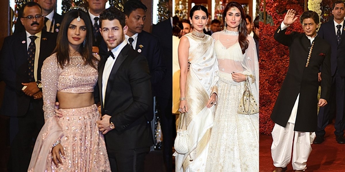 Celeb Photos Attending a $100 Million Wedding of an Indian Billionaire