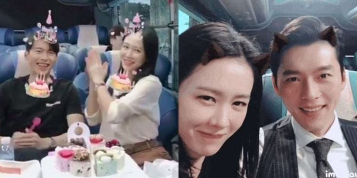 Hyun Bin and Son Ye Jin's Selfie Photos, Celebrating Their Birthday Together Like a Couple