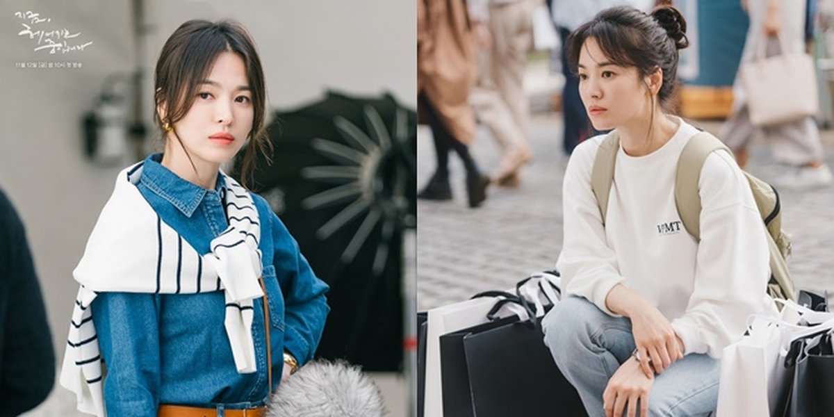 Foto Song Hye Kyo Acting as a College Student, Some Say It's Inappropriate