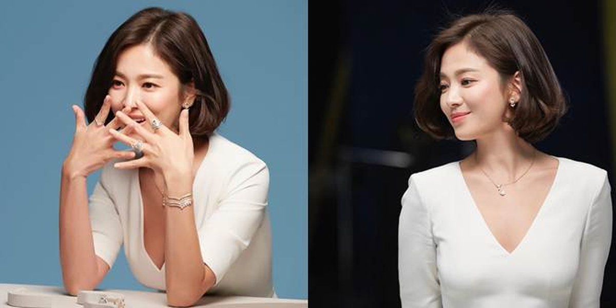 Stunning Photos of Song Hye Kyo in Jewelry Advertisement BTS