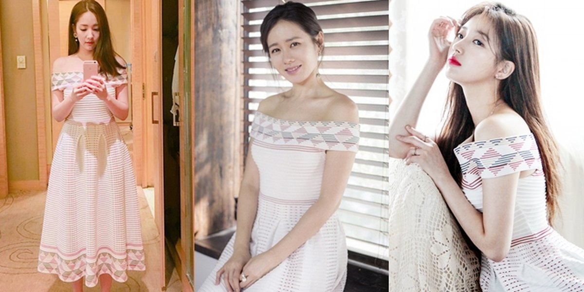 PHOTO: Suzy - Park Min Young, 8 Korean Celebrities Wearing Matching Dresses