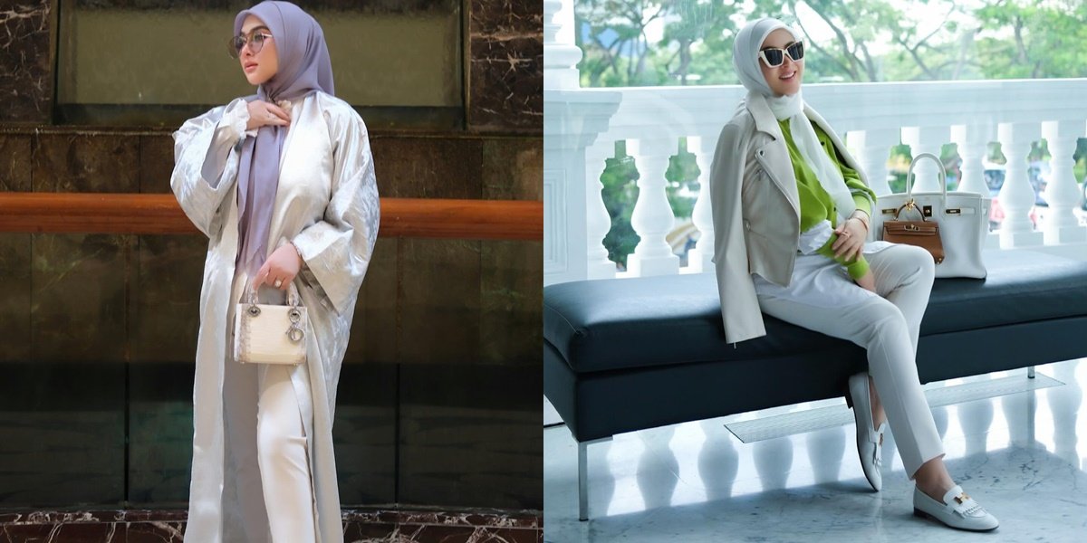 Syahrini's Photos that Have Been Suspected of Hiding Pregnancy, Look Slim in the Latest Post