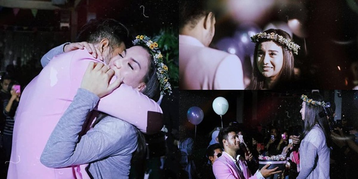 PHOTO: Irish Bella's Tears of Joy & Happiness Receiving Ammar Zoni's Proposal