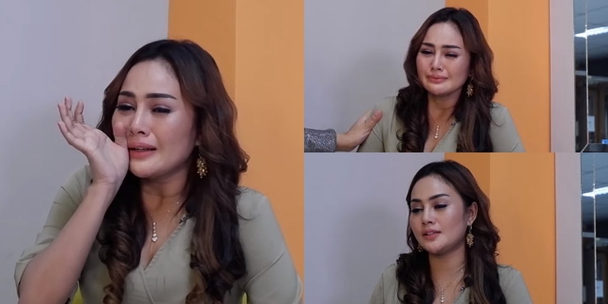 PHOTO Sad Crying Intan Ratna Juwita, Maell Lee's Wife, Apologizes Because of Jealousy - Doesn't Want to be Divorced