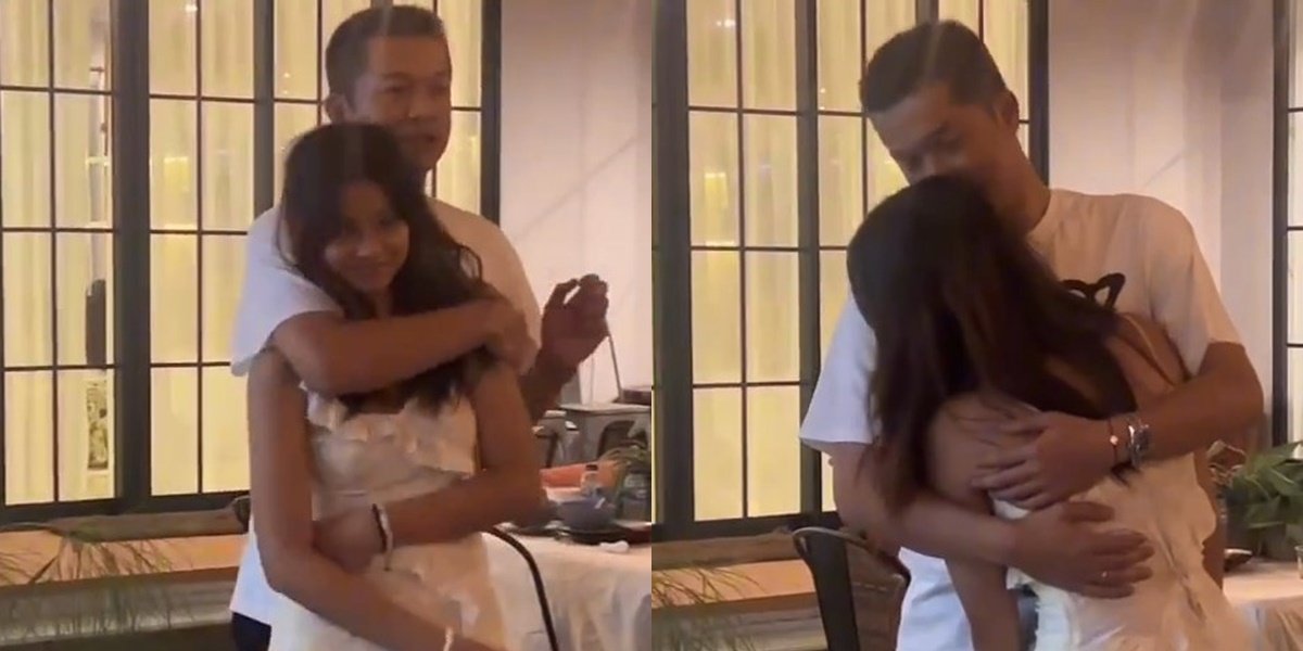 Taufik Hidayat Hugs His Beautiful Daughter on Her Birthday