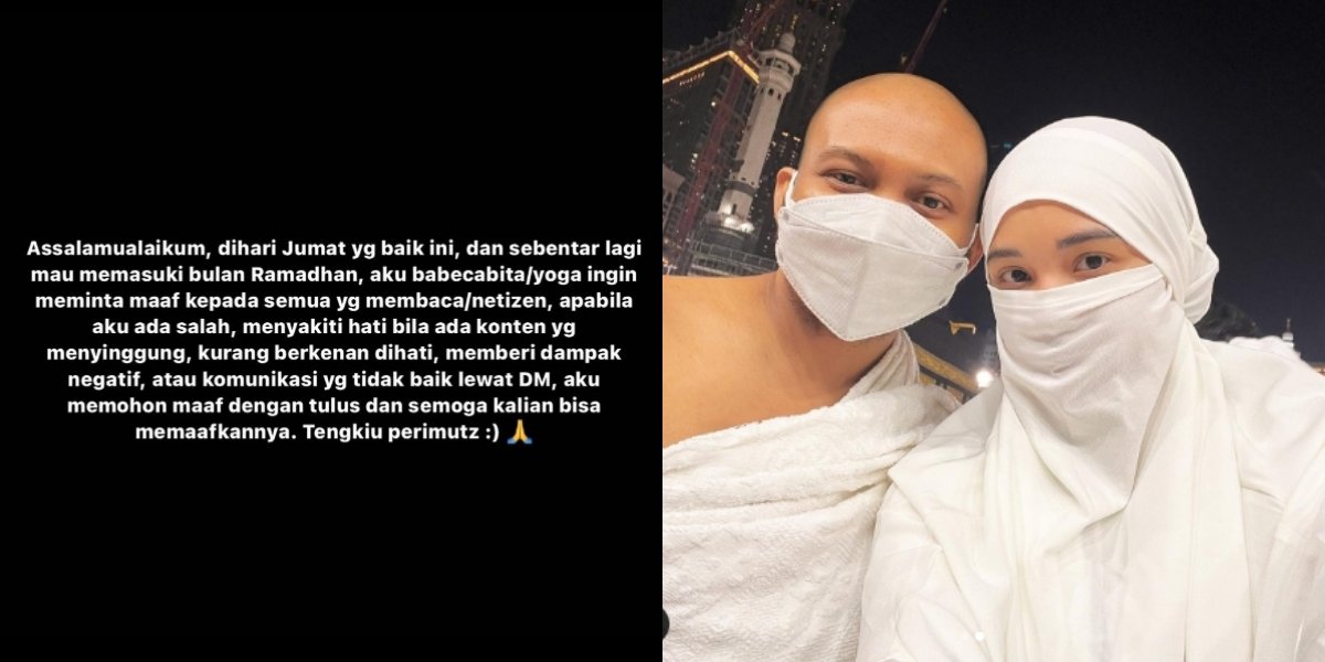 Last Photo of Babe Cabita Before Passing Away, Went for Umrah with His Beloved Wife - Posted an Apology