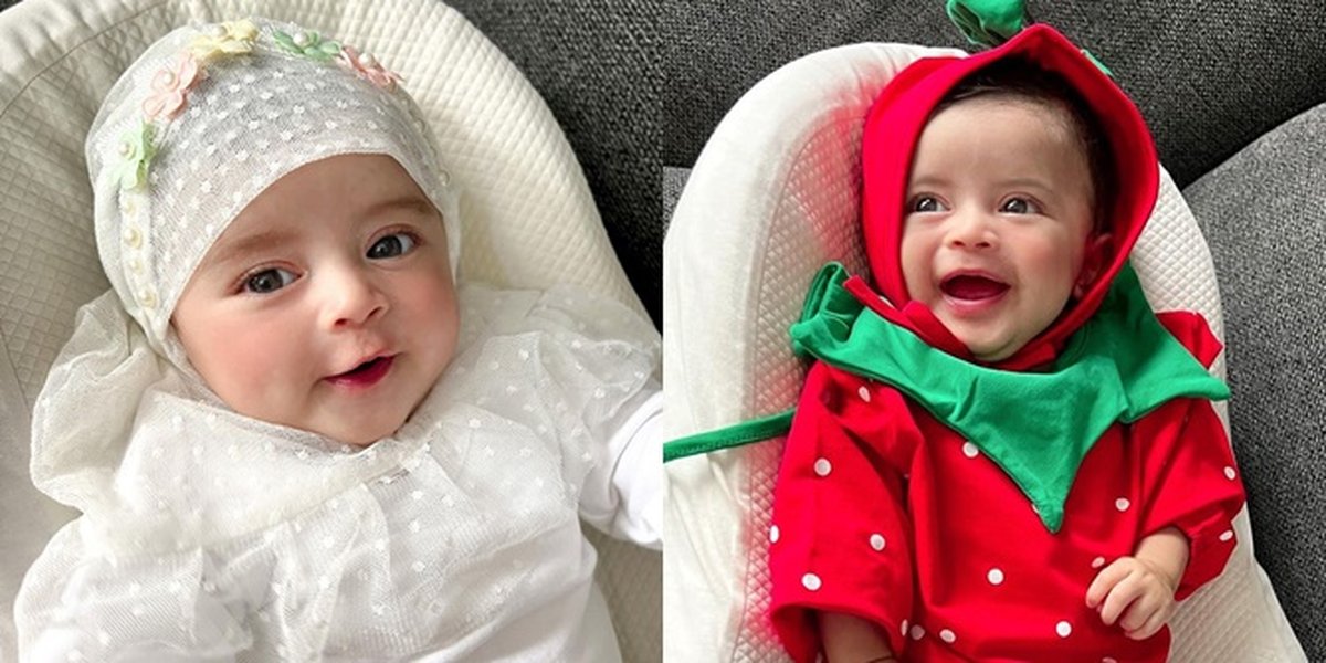 Latest Photos of Baby Guzel, Ali Syakieb and Margin Wieheerm's Child, Even More Beautiful Like a Turkish Baby - Fresh Like a Strawberry