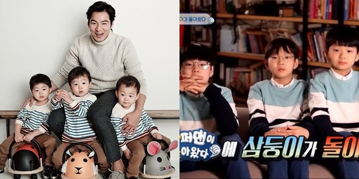 Latest Photos of Song Triplets on 'The Returns of Superman': Minguk Looks Like Choi Woo Shik, Manse Still Can't Stay Still, Does Daehan Have a Girlfriend?
