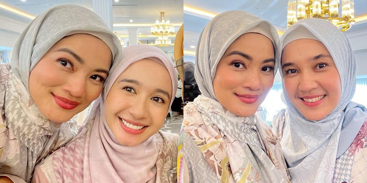 Titi Kamal's Photo in Hijab at Laudya Cynthia Bella's Event, Garnering Praise for Looking More Beautiful and Being Prayed for Hijrah