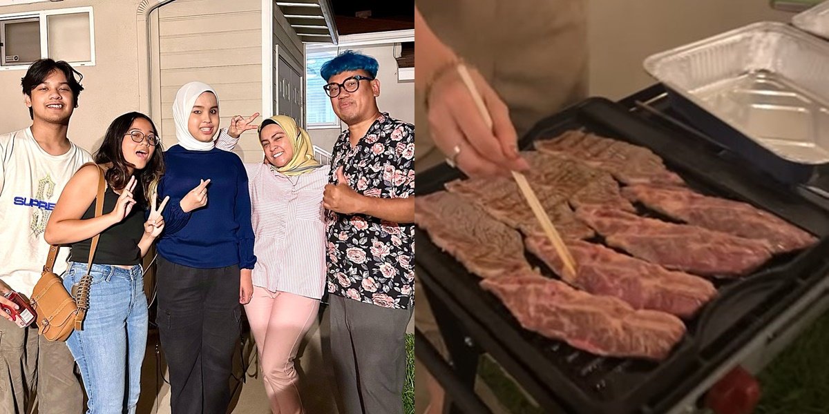 Uya Kuya Holds Barbecue Party in His Yard in America, Also Attended by Putri Ariani