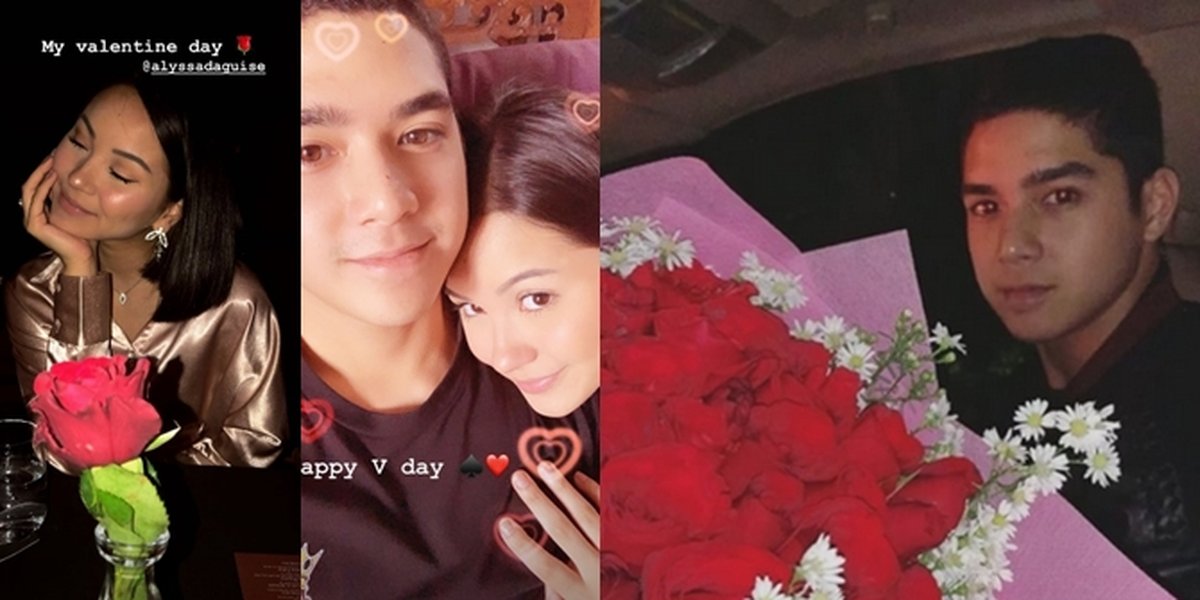 PHOTO Valentine's Day Al Ghazali and Alyssa Daguise, Super Romantic