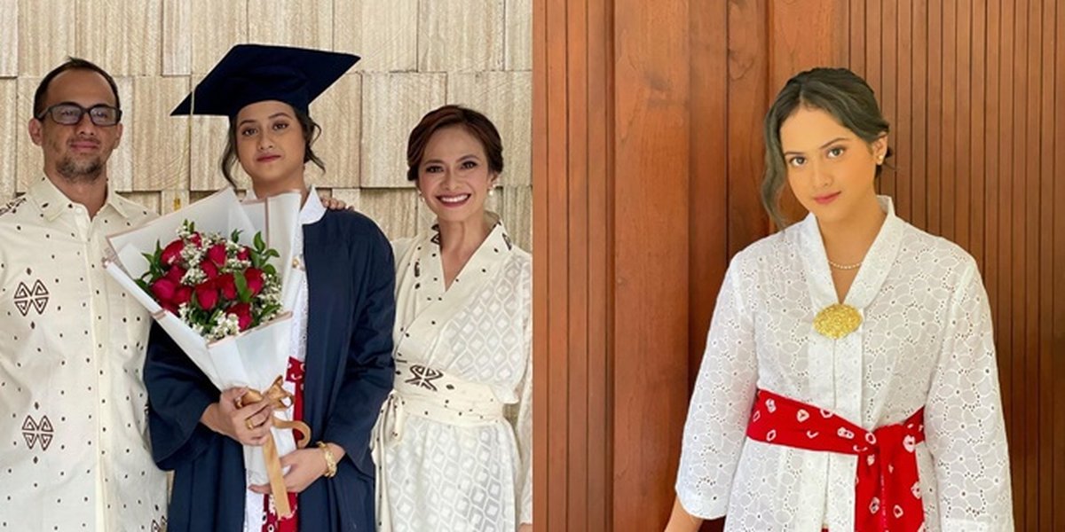 First Graduation Photo of Ersa Mayori's First Child, Anggun in Traditional Dress Looks Beautiful Just Like Her Mom